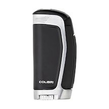 Colibri E3 3 Torch Pürmüz Siyah - Krom Puro Çakmağı Tr9934