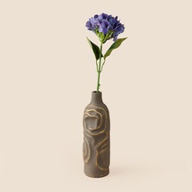 Deco Ortanca Yapay Dal Çiçek - Mor - 66 Cm Çok Renkli