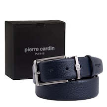 Pierre Cardin Deri Erkek Kemer En 3,5 Cm Pc100f Lacivert - Floater