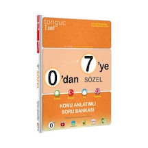 Tonguç Yayınları 7.Sınıf 0 Dan 7 Ye Sözel