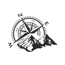 Off Road Adventure Pusula Kamp Camping Offroad Sticker