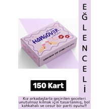 Eğlenceli Arkadaş Parti Cesur Görev Kız Kıza İtiraf Oyun Hangover İçki Oyunu-kızlar Gecesi 150 Kart