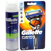 Gillette Fusion5 Proglide Tıraş Makinesi + Tıraş Köpüğü 250 ML