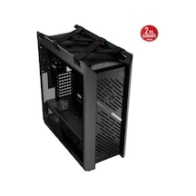Çift Temperli Cam Panel İle Alüminyum Kasa, 450mm Gpu Desteği