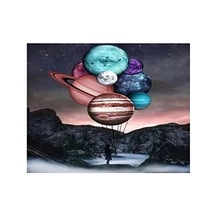 Evrenin Sırrı Sayılarla Boyama Setifiyatı - Çerçeveli, 40x50cm