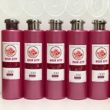 Rosecity Doğal Gülsuyu Gri Kapak 380 ML 5 Adet