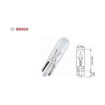 Bosch  12V Dipsiz Ampul T5 1.2W N11.4652