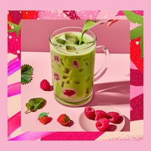 Mim and More Raspberry Strawberry Matcha Ahududu Çilek Aromalı Matcha 25 G