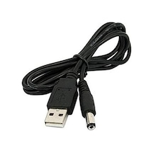Usb 5.5 Mm 2.5 Mm Kablo Usb Standart Uç Dc Kablo 5.5 Mm 2.5 Mm 1 Metre Usb Kablo