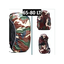 Omeniv 65-80lt Camo Sırt Çantası Kılıf Toz Yağmur Kılıfı Kamp Çok Renkli