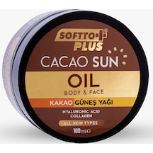 Softto Plus Kakao Güneş Yağı 100 Ml