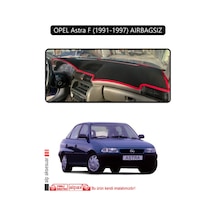 Opel Astra F 1991-1997 Aırbagsıztorpido Koruma Halısı Siyah Kenar