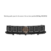Jeep Compass 2017-2019 Ön Panjur Bandı Nikelaj Set Oem No: K68405259aa