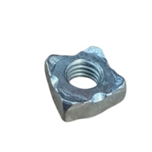 M8 Galvanizli Tırnaklı Kare Somun 100 Ad.