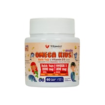 Vitamost Omega Kids Plus Takviye Edici Gıda 60 Yumuşak Kapsül Vitamost Omega Kids Plus Takviye Edici Gıda 60 Yumuşak Kapsül