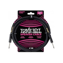 Ernie Ball P06072 6ft Siyah Düz Hoparlör Kablosu