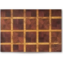 Kaf Ahşap Kesme Tahtası Kesme Tahtası Sapelli End-grain Large