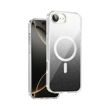 Onegif Apple İphone 17e Sora Simli Magsafe Kapak - Siyah - Siyah