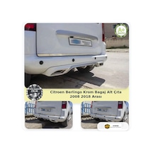 Citroen Berlingo Krom Bagaj Alt Çıta 2008-2018 Arası