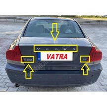 S60 2.4 D Premium 2005-2009 Uyumlu Volvo-d5 Ve S60 Bagaj Yazısı Seti
