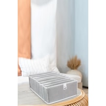 Tr Akordiyon Çekmece İçi Düzenleyici Organizer 5 Adet Gri, X Large Diğer