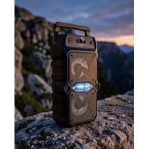 Kablosuz Bluetooth Hoparlör Çift Çıkışlı 1096