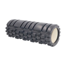 Foam Roller Masaj Köpüğü Köpük Rulo Yuvarlama Köpüğü - Siyah Karışık