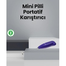 Ers Mutfak İçin Mini El Mikseri Kahve, Süt, Krema Ve Sos Karıştırıcı