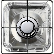 Isıya Dayanıklı Alüminyum Folyo Ocak Koruyucu Gazlı Ocak Korumalı Elektriksiz Ocak Temizlik 10'lu