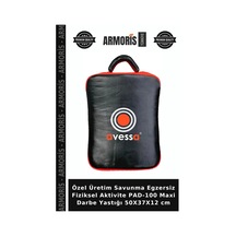 Özel Üretim Savunma Egzersiz Fiziksel Aktivite Pad-100 Maxi Darbe Yastığı 50x37x12 Cm Çok Renkli