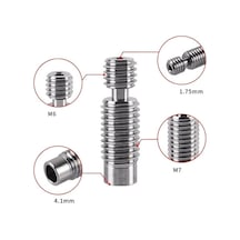Koodmax 3d Yazıcı E3d V5 M6x26mm Barel - 3mm All Metal