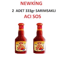 2 Adet Sarımsaklı 333 Gr Acı Sos