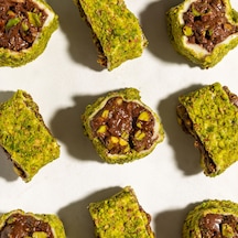 Servet Çikolatalı Antep Fıstıklı Sarma Lokum 500 G
