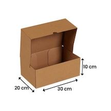 Packanya 30 x 20 x 10 - 1000 Adet Kesimli Karton Kutu  -  Internet ve Kargo Kutusu