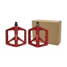 Wake Renkli Plastik Rulmanlı Vidalı Platform Pedal 137 X 115 Mm Kırmızı