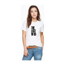The Last Of Us Eskitme Yazlı Baskılı Beyaz Kadın Tshirt (534278064)