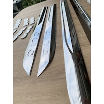 Clio 5 Set 2019  Yan Kapı Çıtası + Alt Ön Panjur 10 Parça