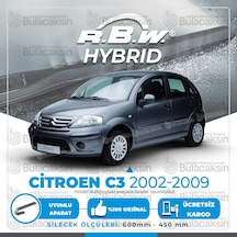 Citroen C3 HB Ön Silecek Takımı (2002-2009) RBW Hibrit