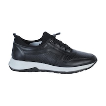 Dropland 8787 Siyah Nopa Deri Erkek Sneaker Ayakkabı 001