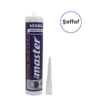 Master M360 Ayna Silikonu Şeffaf 280 Ml