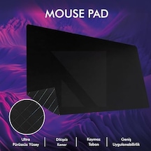 Ofis Ve Gaming Mousepad Kaymaz Taban, Oyuncu Gamepad, Ev, Ofis, Oyun Için Siyah