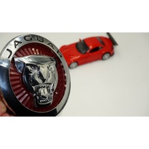 Jaguar F Pace Ön Panjur Izgara Panter 3M 3D Logo 100Mm