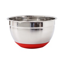 Monyee 20cm Multifonksiyonel Paslanmaz Çelik Kabağı: Kayma Engellli Silikon Tabanlı, Pişirme, Yıkama Ve Salata İçin