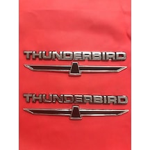 Thunderbird Metal Kuş Yazı Takımı - Döküm Kuş Yazı Arma