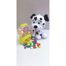 Sevimli Arkadaşım Dalmaçyalı Köpek 15 Cm Ve Sarı Jackpot Sakız Ma