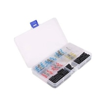 Çin Mkr-set250k ,250-adet Kutulu Ek-muf Siyah Daralan Makaron Set