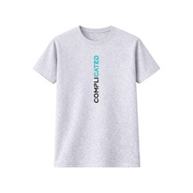 Complicated Baskılı Oversize Unisex Tişört %100 Pamuk Yazlık Street Style Unisex T-shirt Gri Complicated Baskılı Oversize Unisex Tişört %100 Pamuk Yazlık Street Style Unisex T-shirt Gri