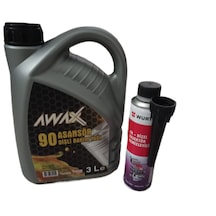 Awax Sae 90 3lt Asansör Yağı Üretim Yılı 2026 Ve Dizel Enjektör Temizleyici 300 Ml Motor Performansını Artıran Çevre Dostu Formül