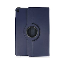 Newface Apple İpad Pro 13 2024 Kılıf 360 Tablet Deri Kılıf - Lacivert