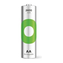 Gp Batteries Recyko 2600 Aa Kalem Ni-mh Şarjlı Pil, 1.2 Volt, 2'li Kart Sku: Zeus8690010087669